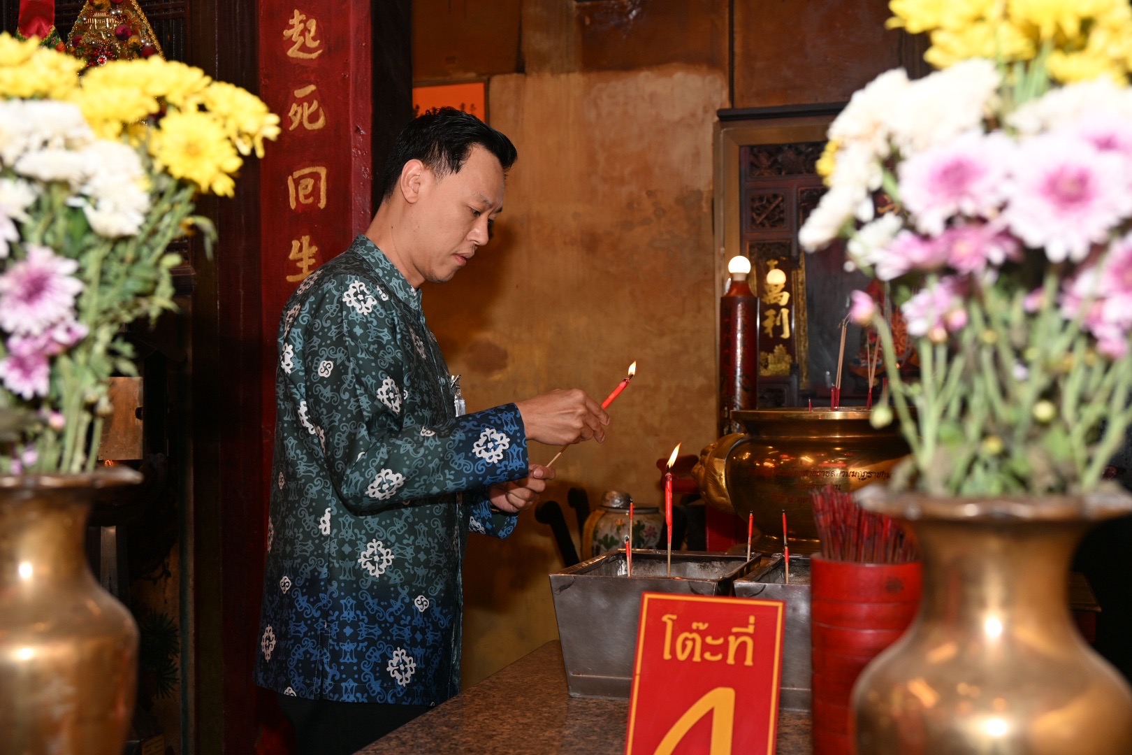 รองเลขาฯ ศอ.บต. สักการะเจ้าแม่ลิ้มกอเหนี่ยว –กราบนมัสการเจ้าคณะภาค 18 เสริมสิริมงคล