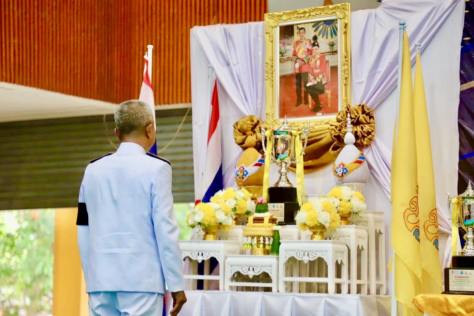 ศอ.บต. ร่วมพิธีเปิดการแข่งขันกีฬาวอลเลย์บอลยุวชน-เยาวชน จชต.- ปัตตานี ชิงถ้วยพระราชทานพระบาทสมเด็จพระเจ้าอยู่หัว