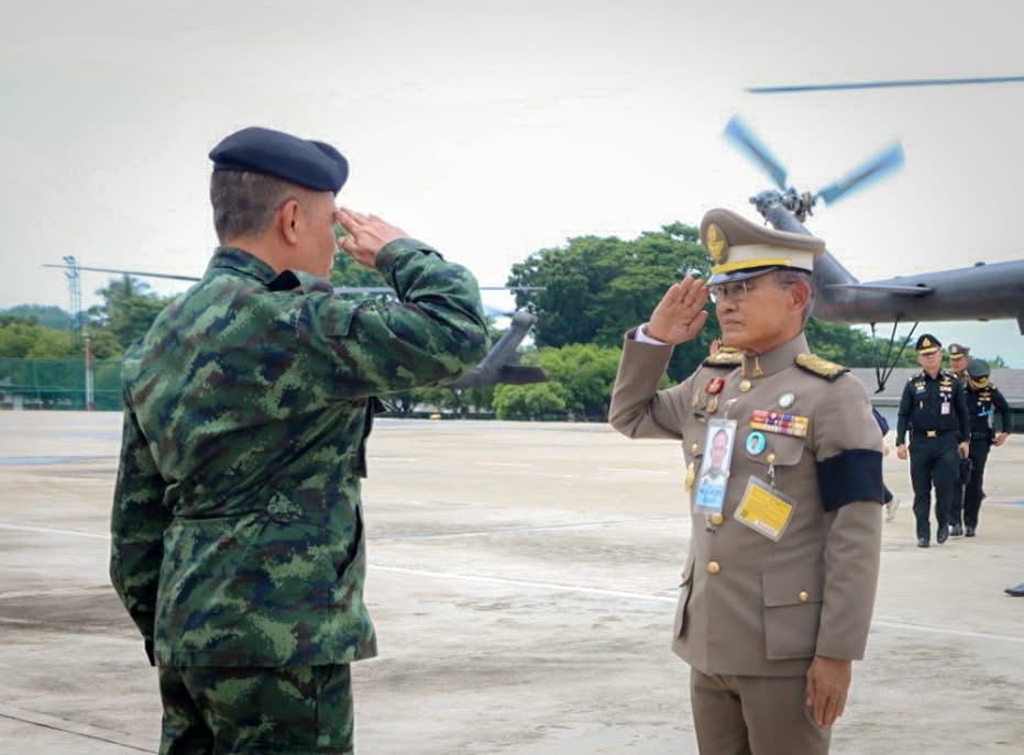 ศอ.บต. ร่วมต้อนรับ องคมนตรี “พลเอกไพบูลย์ คุ้มฉายา” พร้อมชี้แจงแนวทางบูรณาการแก้ไขและพัฒนา จชต. เพื่อประชาชน
